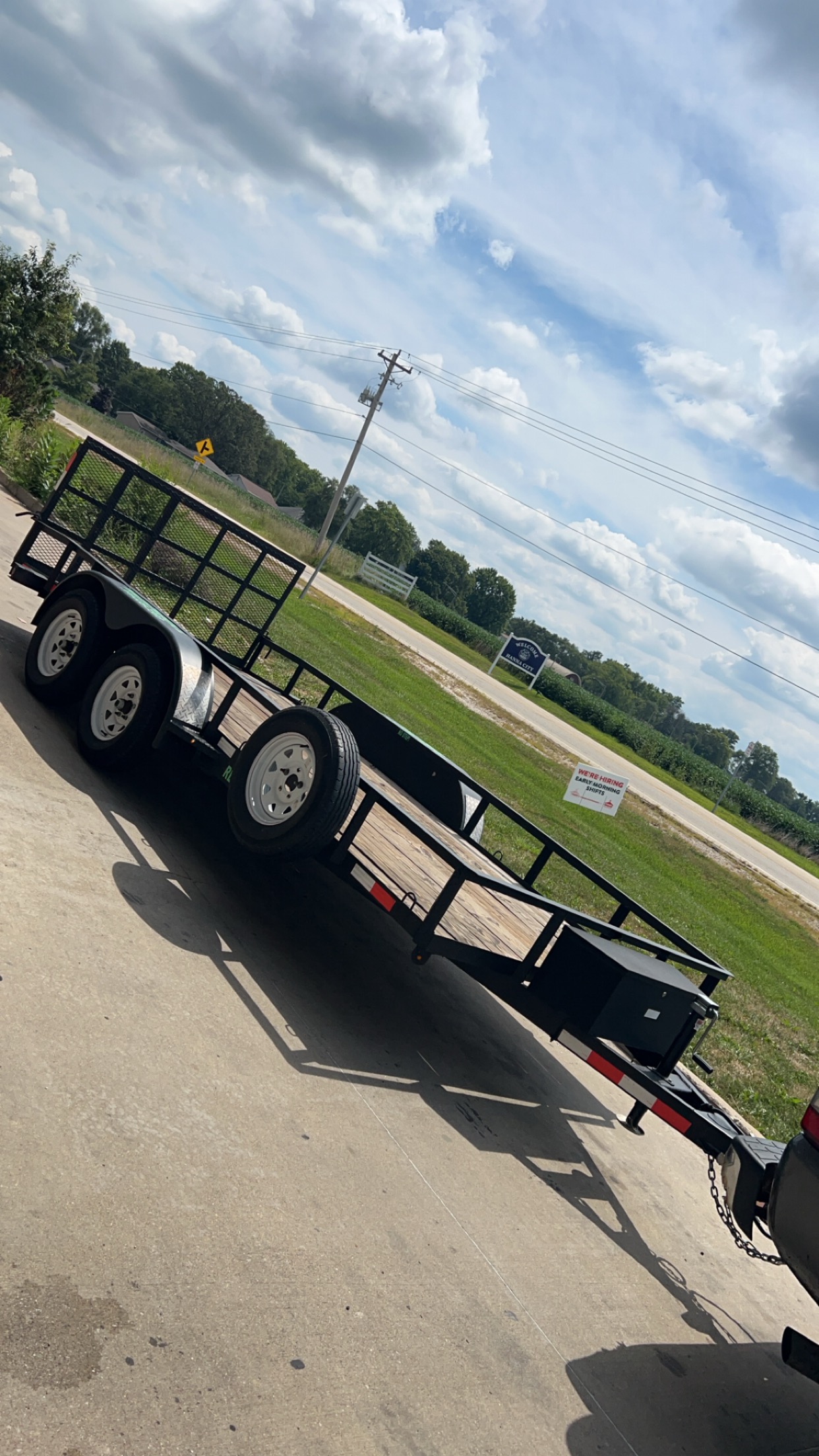 83" x 16' Utility Trailer